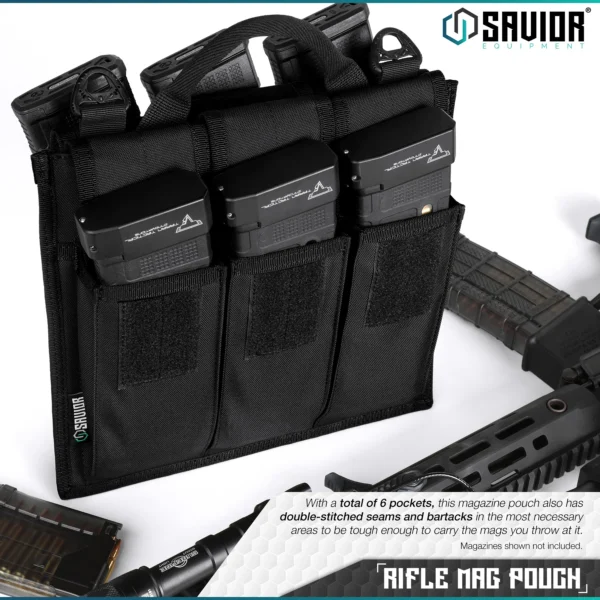 Rifle Magazine Pouch - 6 Mag - Image 6