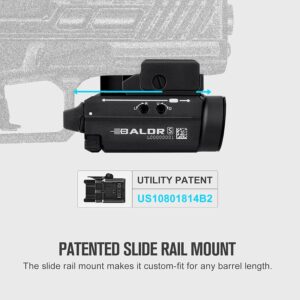 OLIGHT BALDER S 800 Lumens with Green Laser