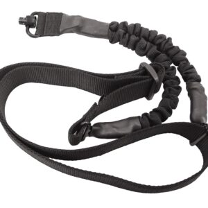 UTG® Single Point Bungee Sling with QD Sling Swivel, Black
