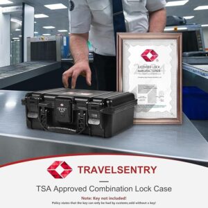 Kinghardcase TSA Gun Case, TSA Approved Firearm Travel Case.