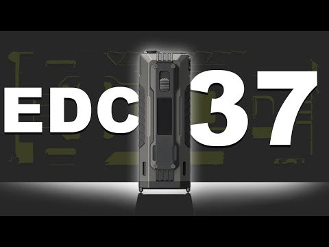 Nitecore EDC37 8000 Lumen USB-C Rechargeable Flat EDC Flashlight - Image 3