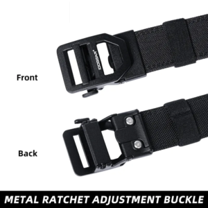 IDOGEAR Men's 1.5'' Nylon Ratchet Belts Ajustable One-Hand Quick-Release for Everyday Carry Belts Must-have Belt 3434