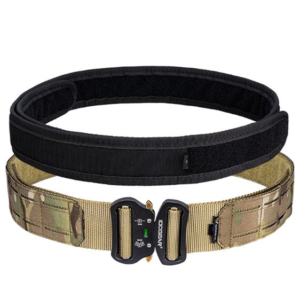 IDOGEAR 2 Inch Tactical Belt Quick Release Metal Buckle Laser MOLLE Mens Belts 3415