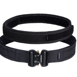 IDOGEAR 2 Inch Tactical Belt Quick Release Metal Buckle Laser MOLLE Mens Belts 3415