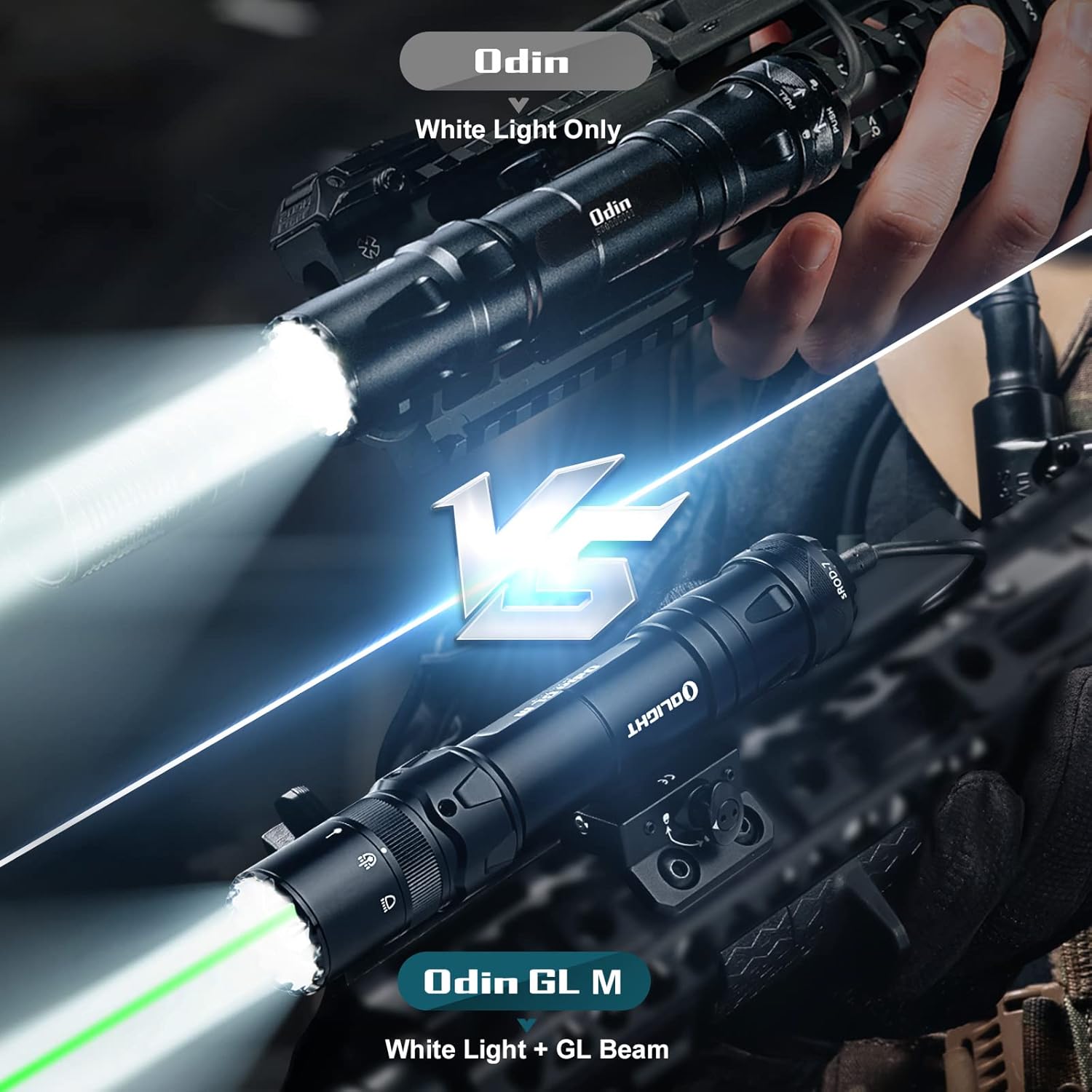 OLIGHT ODIN GL M 1550 Lumens with Green Laser - Image 3