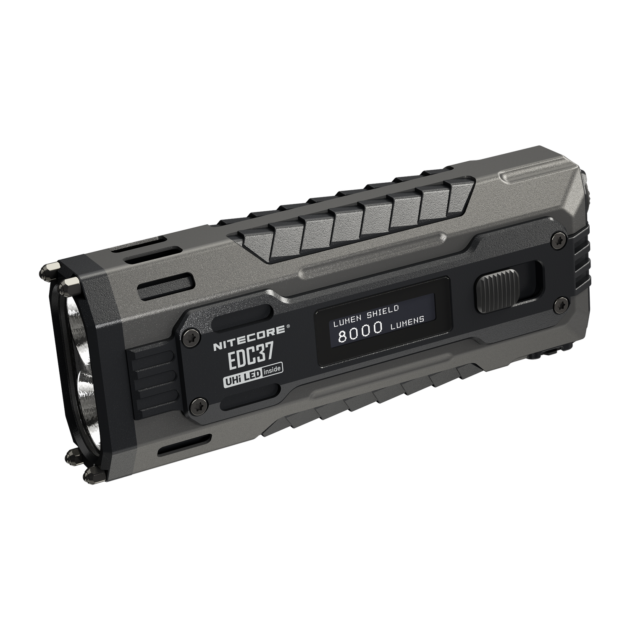 Nitecore EDC37 8000 Lumen USB-C Rechargeable Flat EDC Flashlight