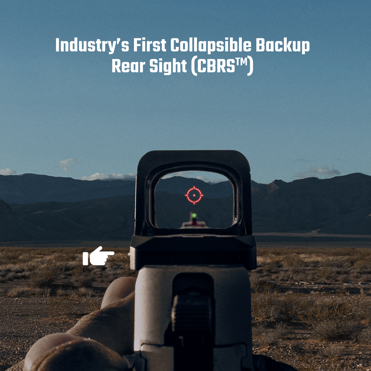 Osight XE AMRS Enclosed Red Dot Sight with RMR Footprint and Side-Loading Battery featuring 2/6+32 MOA Multi-Reticle System - Image 6