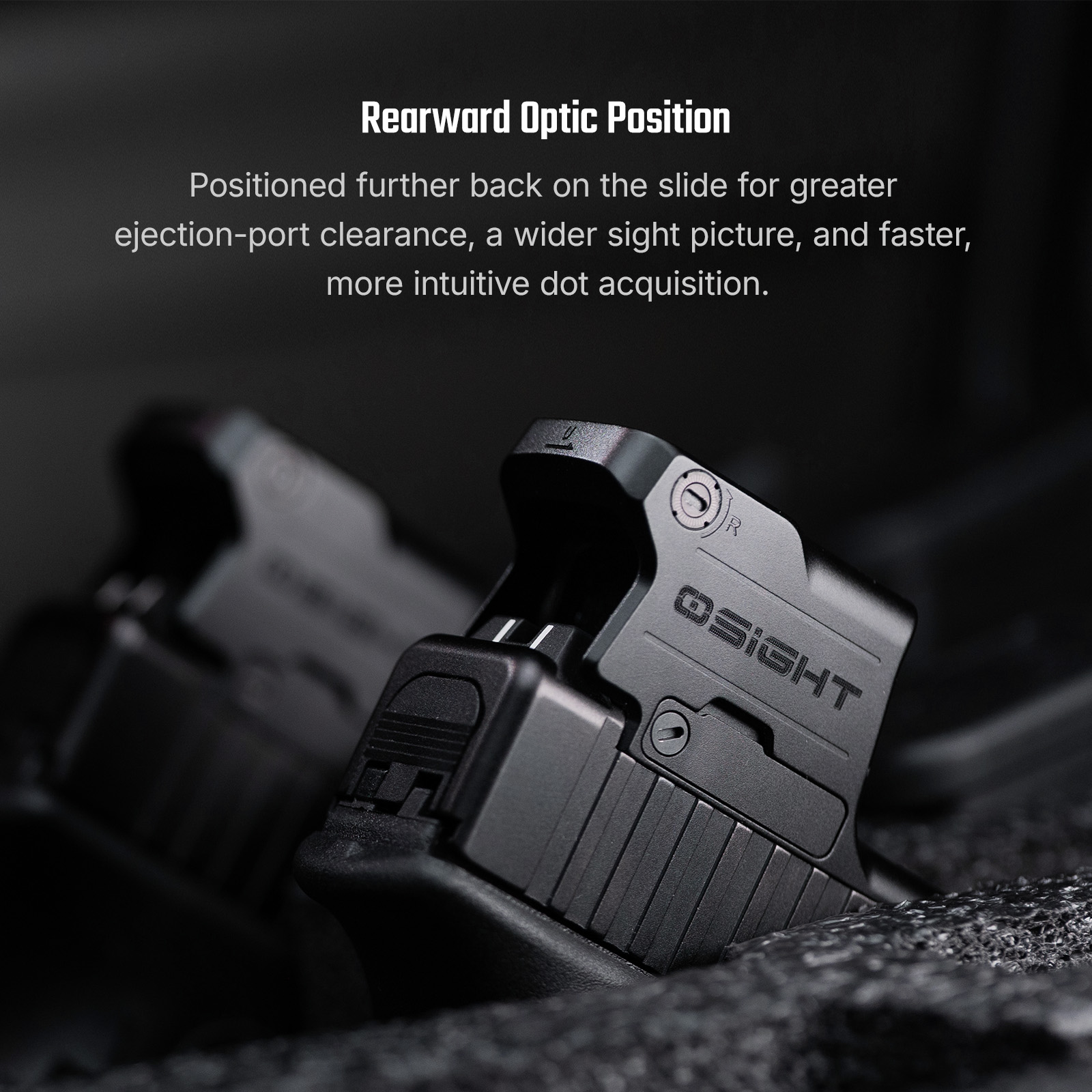 Osight SE MOS Direct-Mount Enclosed Emitter Red Dot Sight with Multi-Reticle System - Image 5